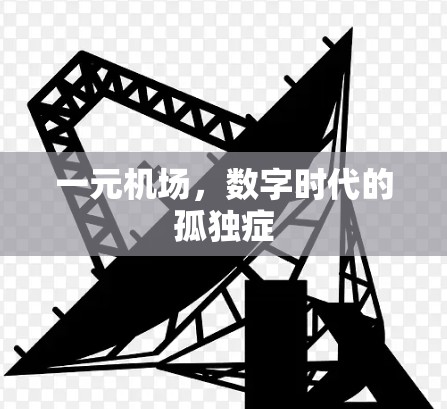 一元机场,数字时代的孤独症